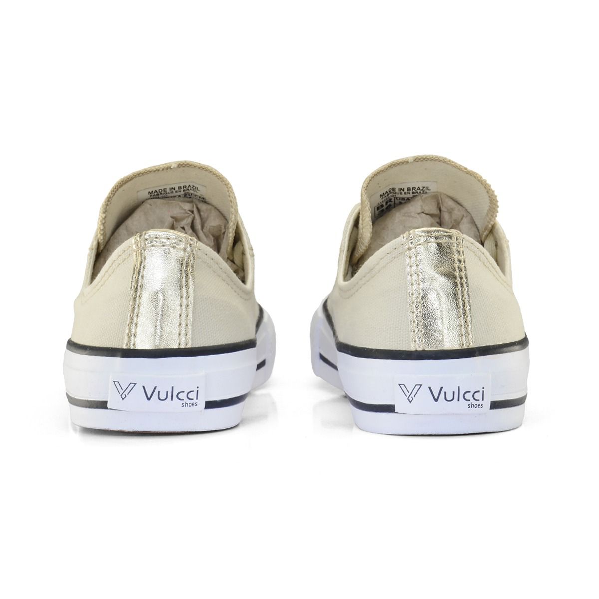 Tênis All Vulcci Star Feminino Algodão Cano Curto Conforto