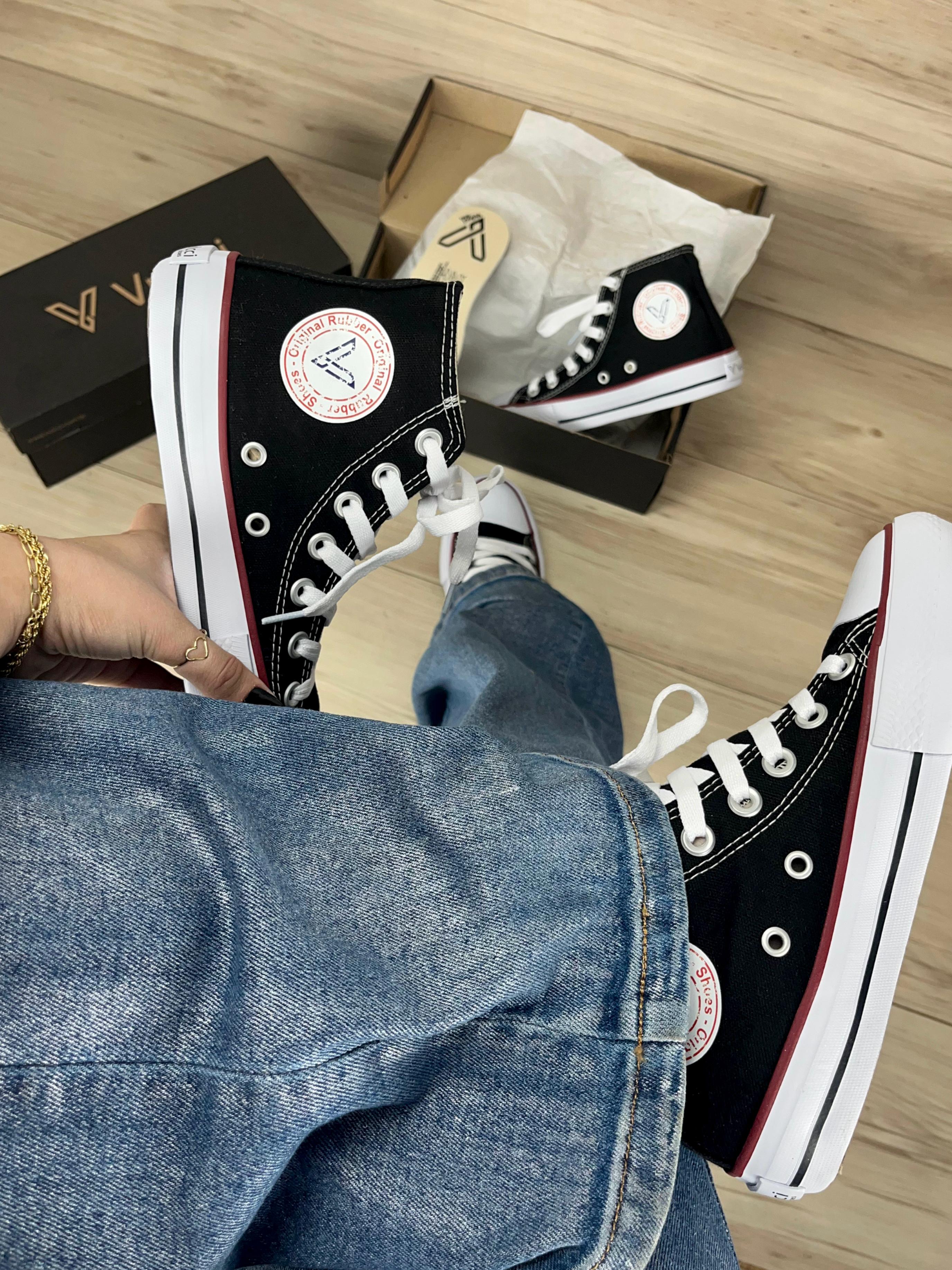 Tênis Botinha Vulcci Star Feminino Masculino Vulcanizado