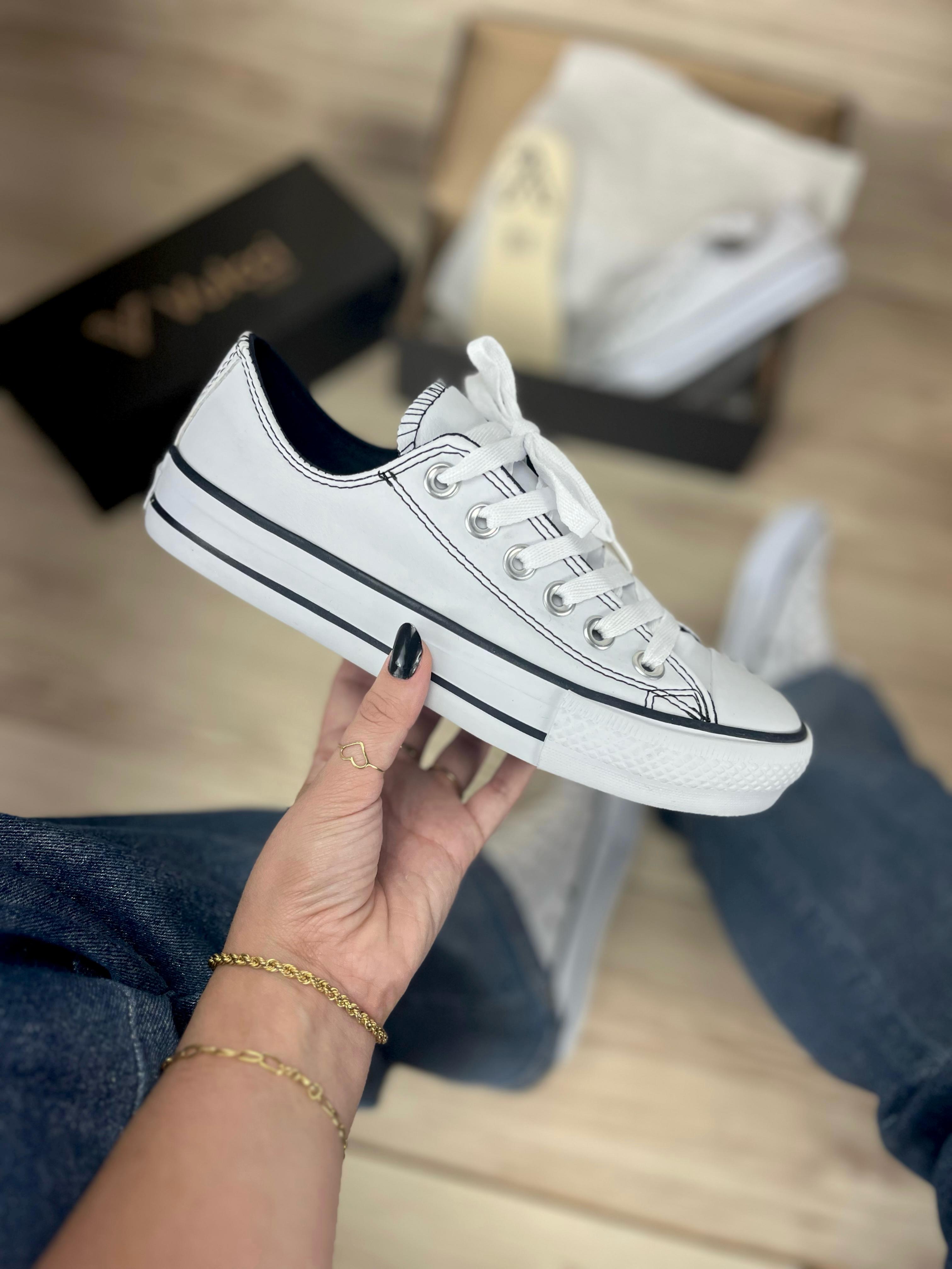 Tenis All Vulcci Star Cano Baixo Tradicional Original Barato